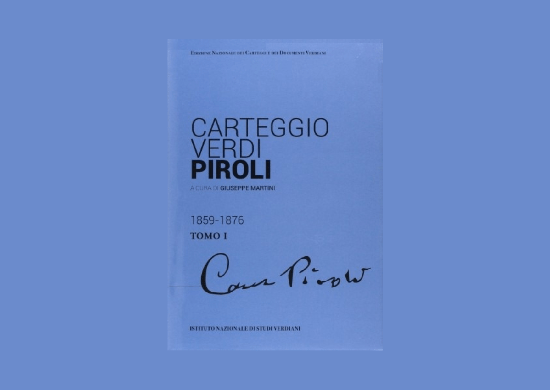 Carteggio Verdi Piroli