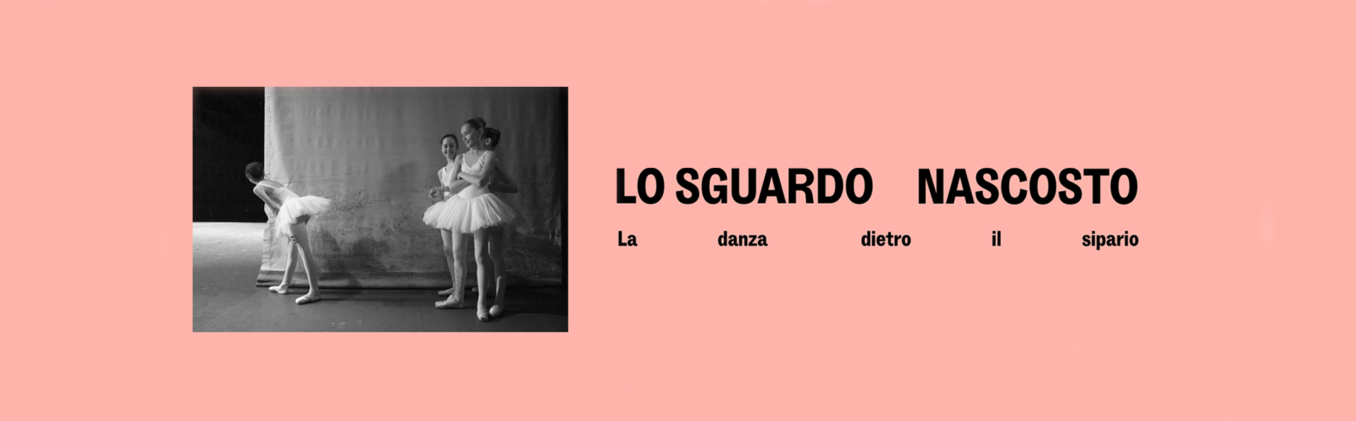 Lo sguardo nascosto   La danza dietro il sipario (Banner)